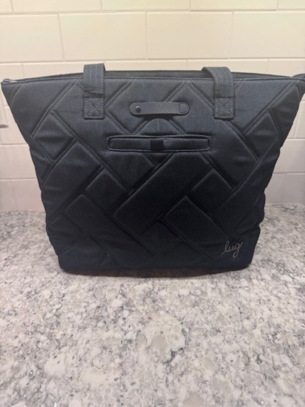 Lug Medium Tote with Trolley Sleeve- Skyliner